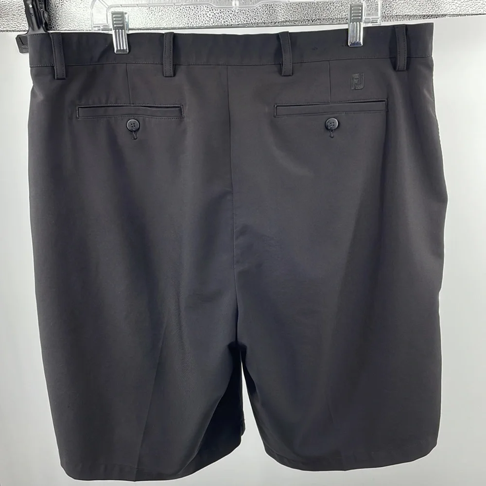 FootJoy FJ Black 4 Pocket Stretch Performance Golf Shorts Size 38W